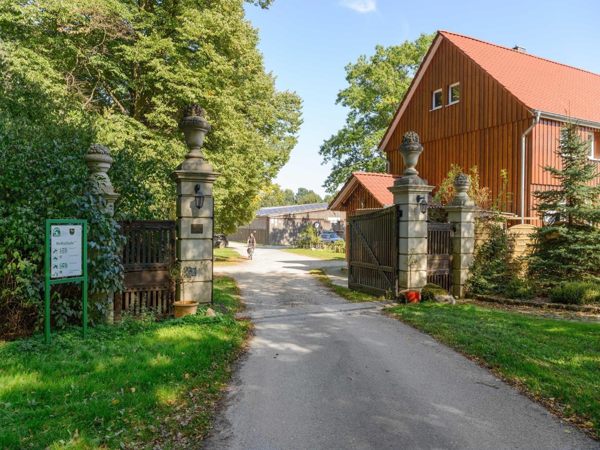 Cozy Holiday Home On A Horse Farm In The L Neburg Heath Eschede Exteriér fotografie