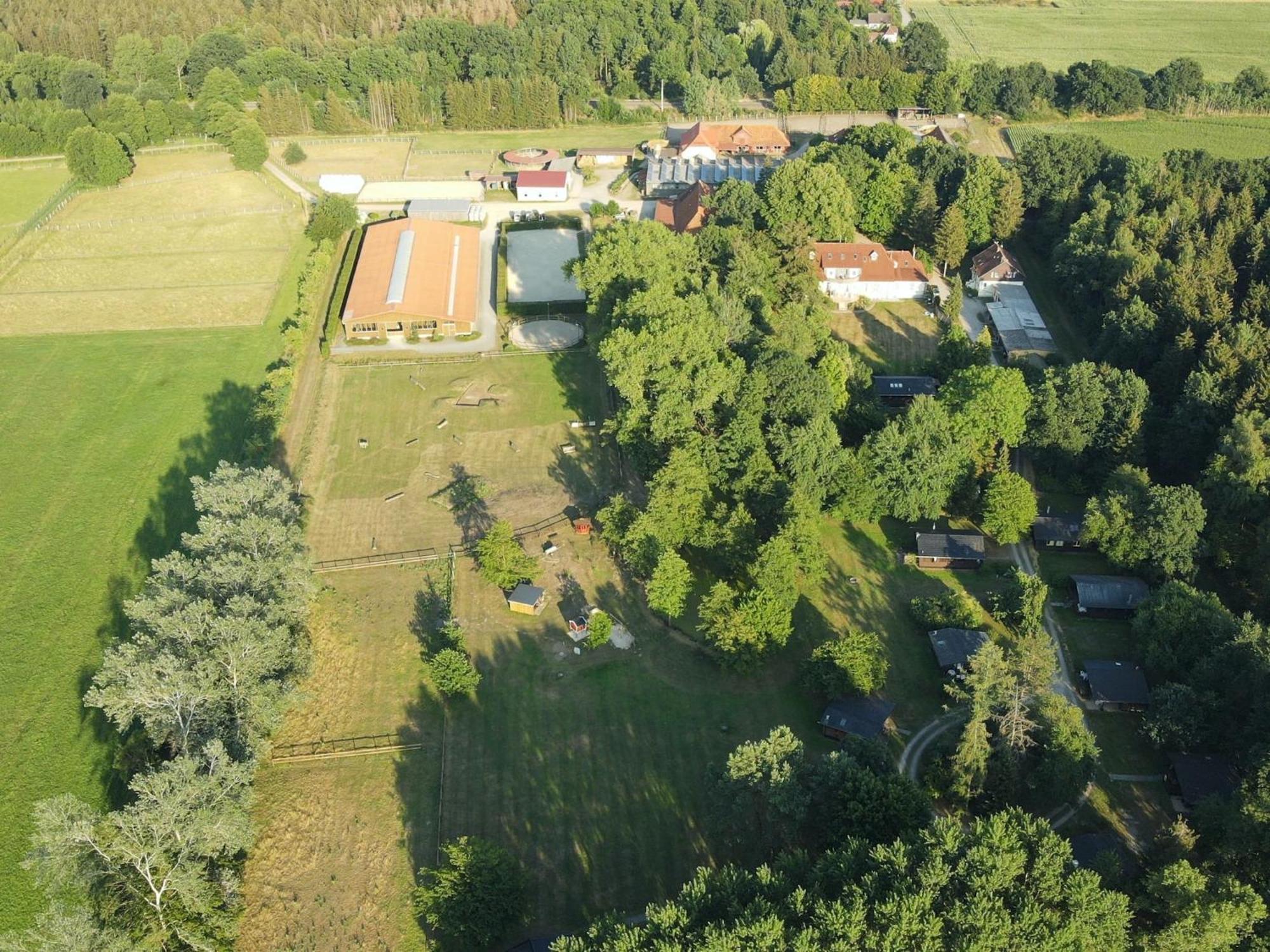 Cozy Holiday Home On A Horse Farm In The L Neburg Heath Eschede Exteriér fotografie